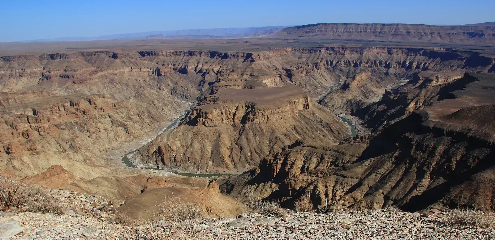 The classic Main Viewpoint over the canyon's great bend