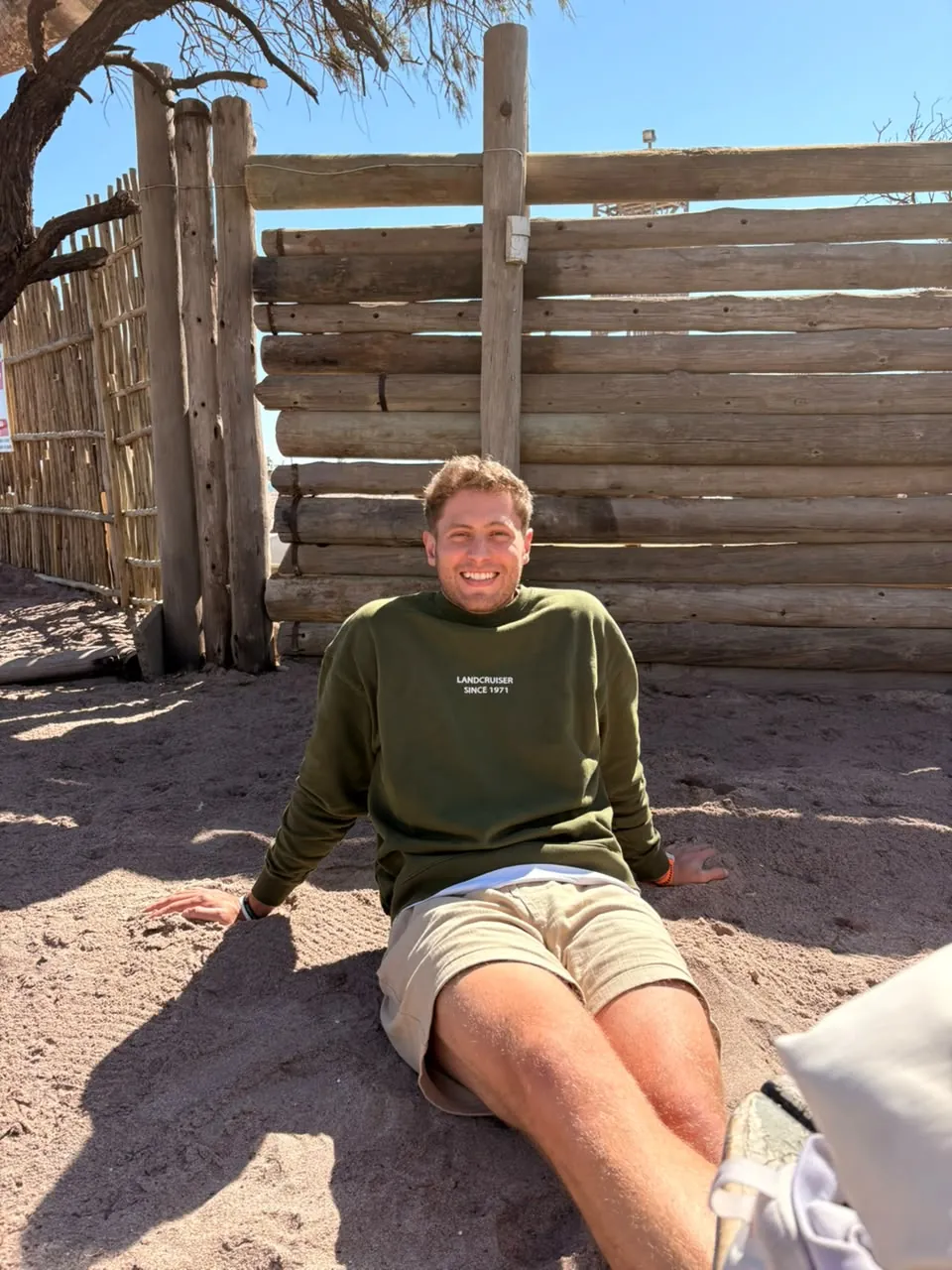 The founder and director of Sandura Tours, Namibia